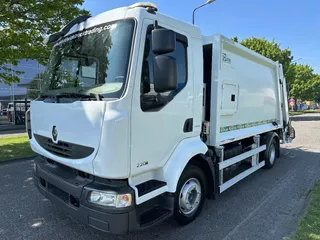 Renault Midlum 220 GARBAGE / MULL + SPRING/SPRING + MANUAL + 175.643 KM + EURO 5