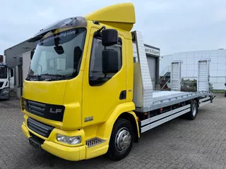 DAF LF 45 220 + BIG ALLU RAMPS + WINCH + TUV / APK + EURO 5 EEV + AIRCO